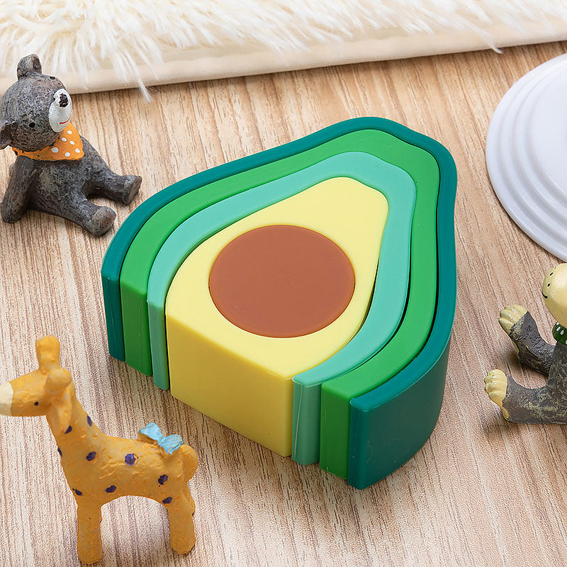 Παιχνίδι στοίβαξης/puzzle 2 σε 1 - Avocado ΝΕΟ🔥