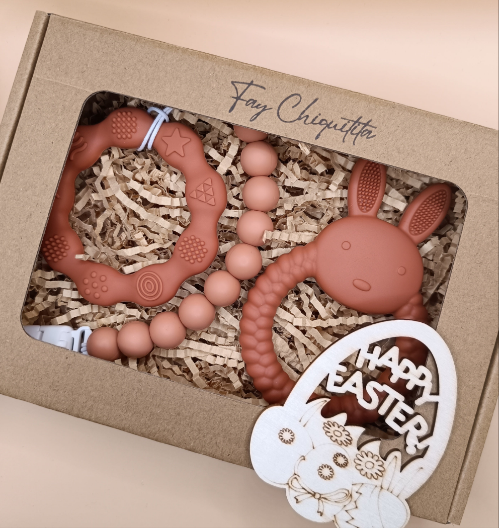Mini teething gift box - Sienna