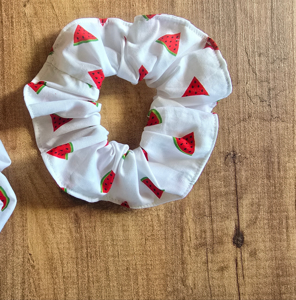 Watermelon Scrunchies