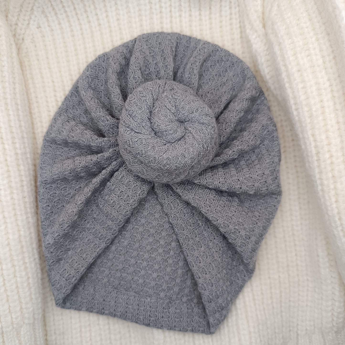 Bella baby turban Gray