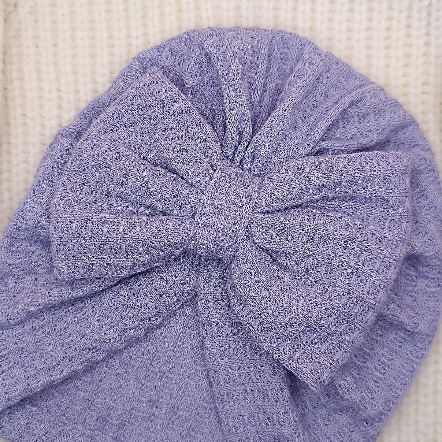 Bow baby turban Lavender