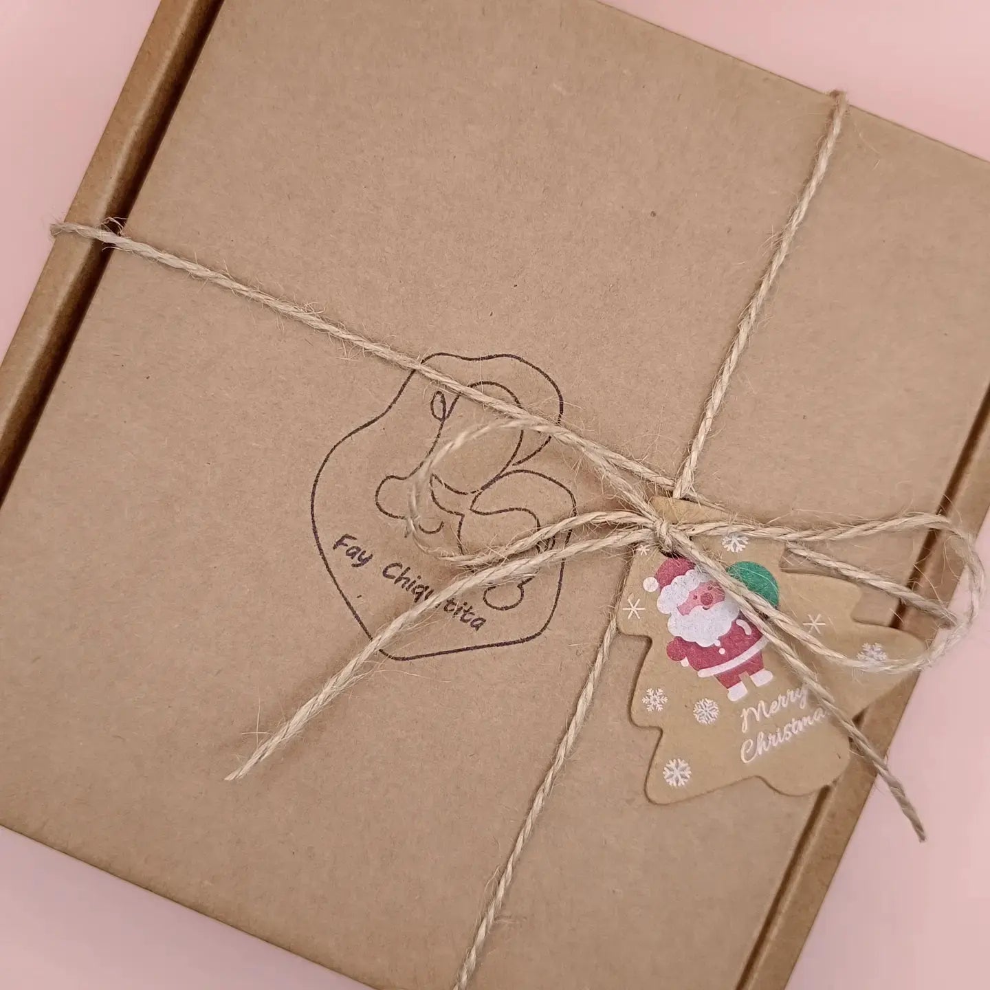 Mini Christmas gift box- biscuit