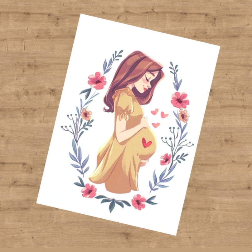 Pregnancy wish card