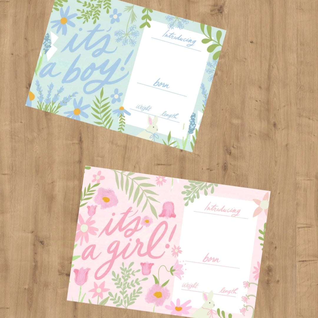 It's a boy/ girl - wish card