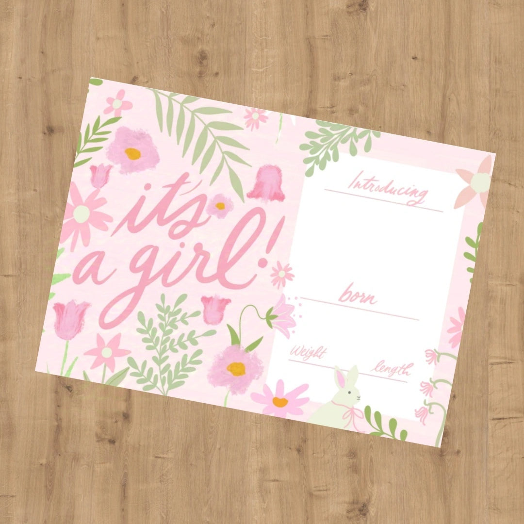 It's a boy/ girl - wish card