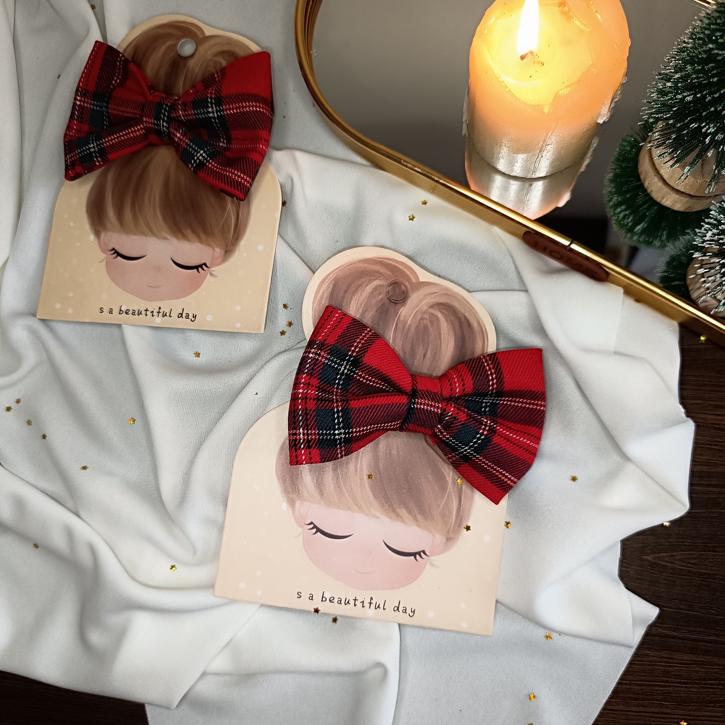 Scottish christmas bow