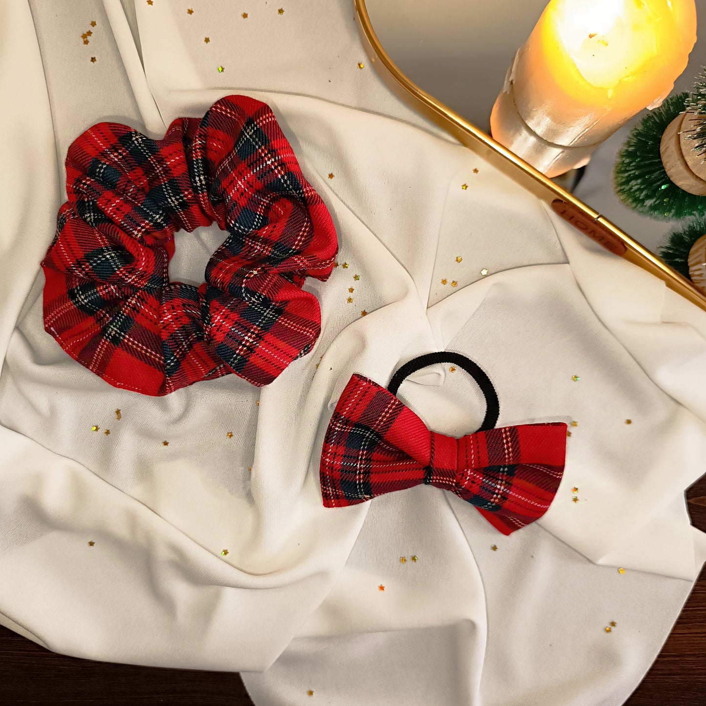 Scottish christmas bow