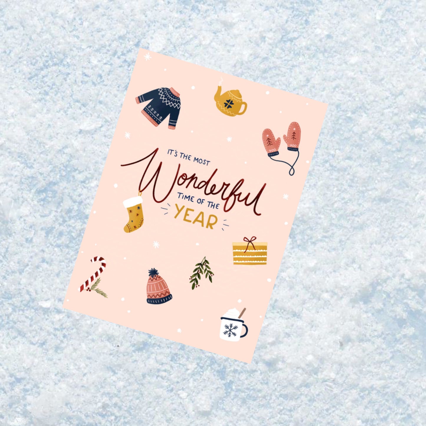 Its a wonderful time - wish card