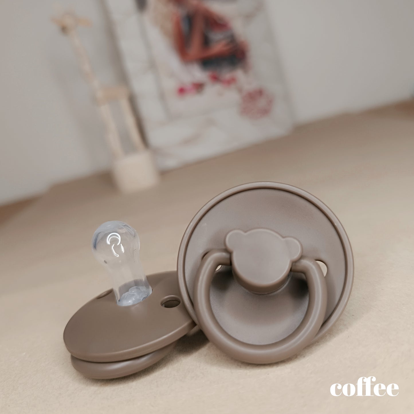 Pacifier panda - coffee
