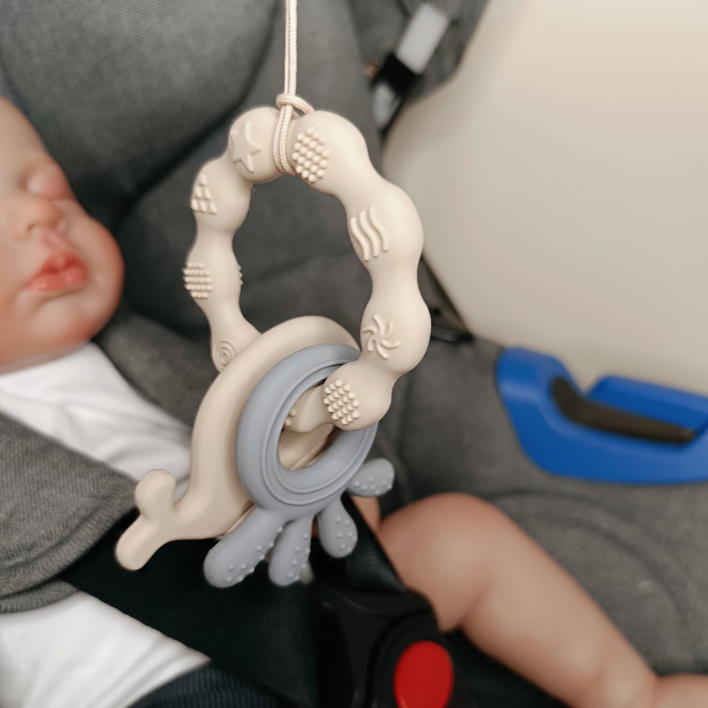 Rubber ring three piece set- μασητικό από σιλικόνη