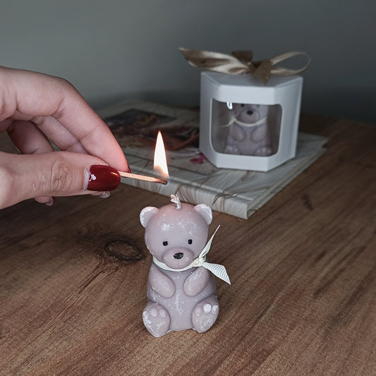 Αρωματικό κερί "Teddy Bear” από Φυτικό Κερί Σόγιας