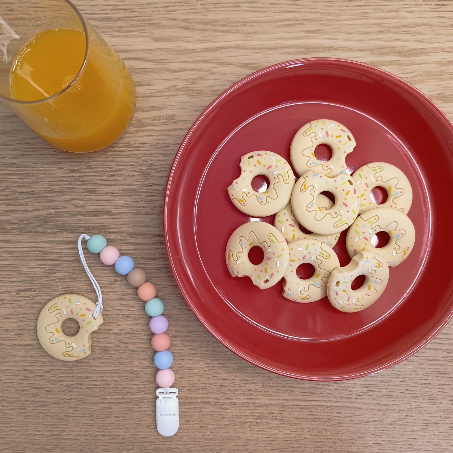 Donuts- Μασητικό Οδοντοφυΐας από σιλικόνη