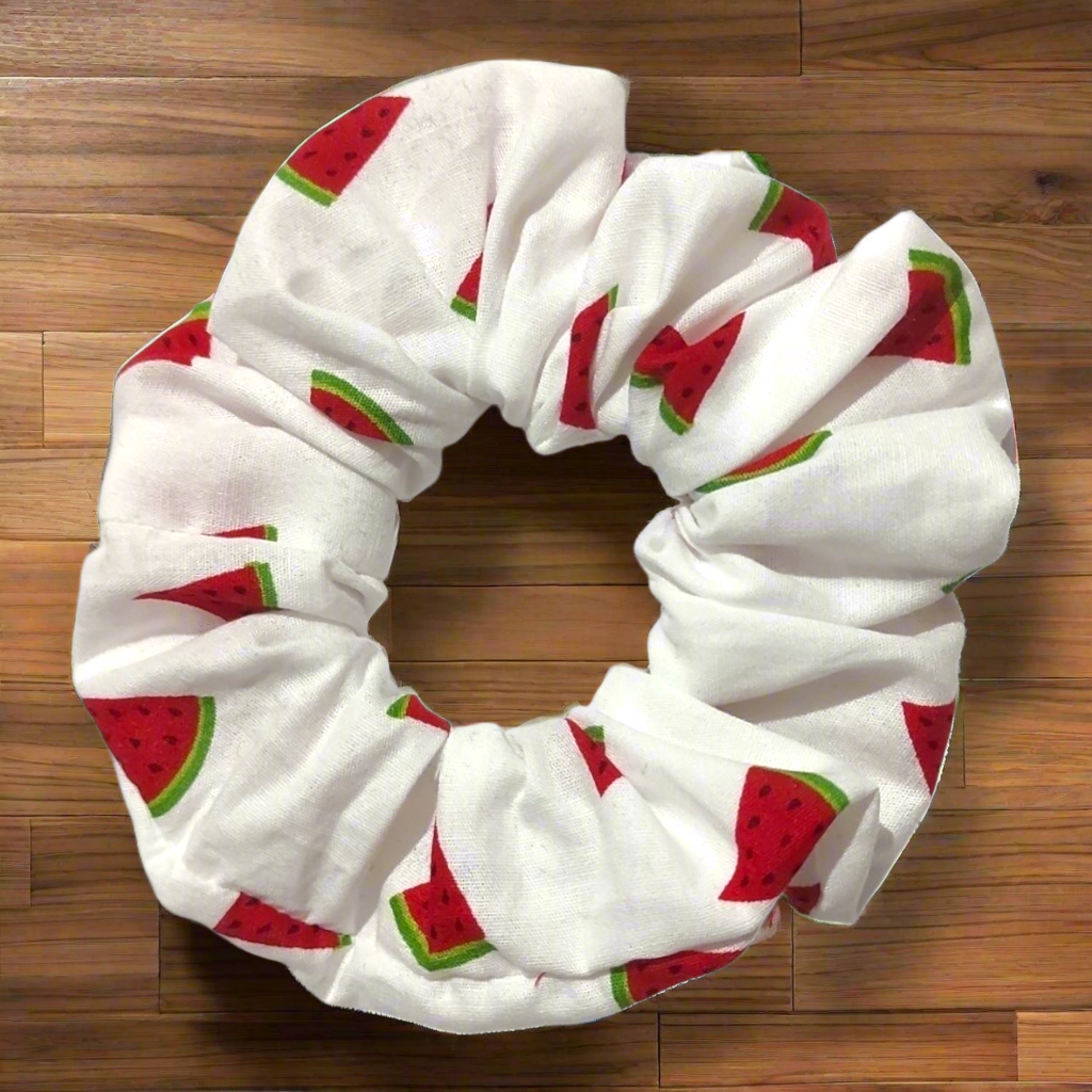Watermelon Scrunchies