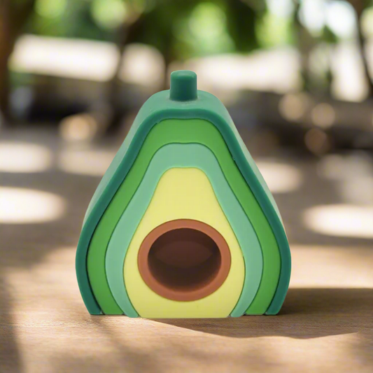 Παιχνίδι στοίβαξης/puzzle 2 σε 1 - Avocado