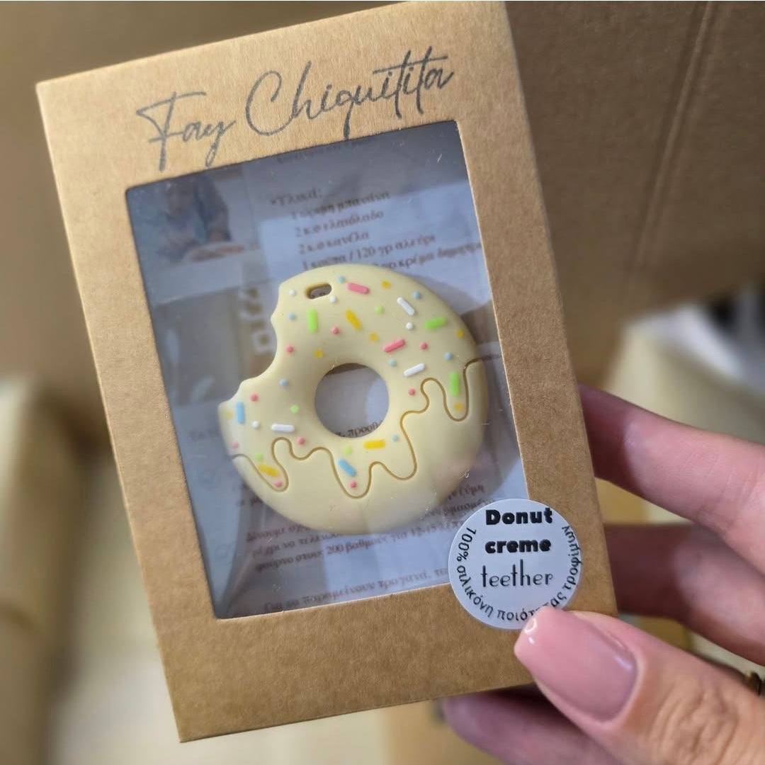 Donuts- Μασητικό Οδοντοφυΐας από σιλικόνη