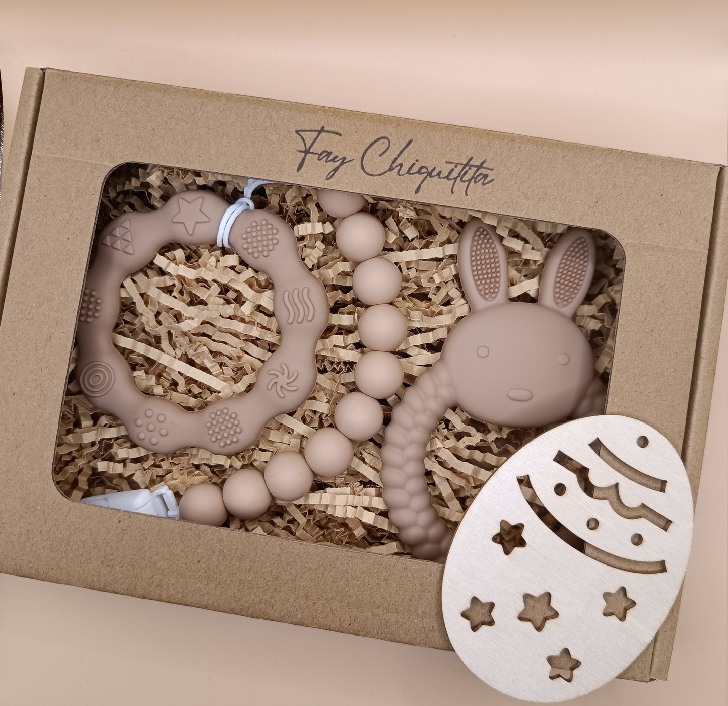 Mini teething gift box - Antelope