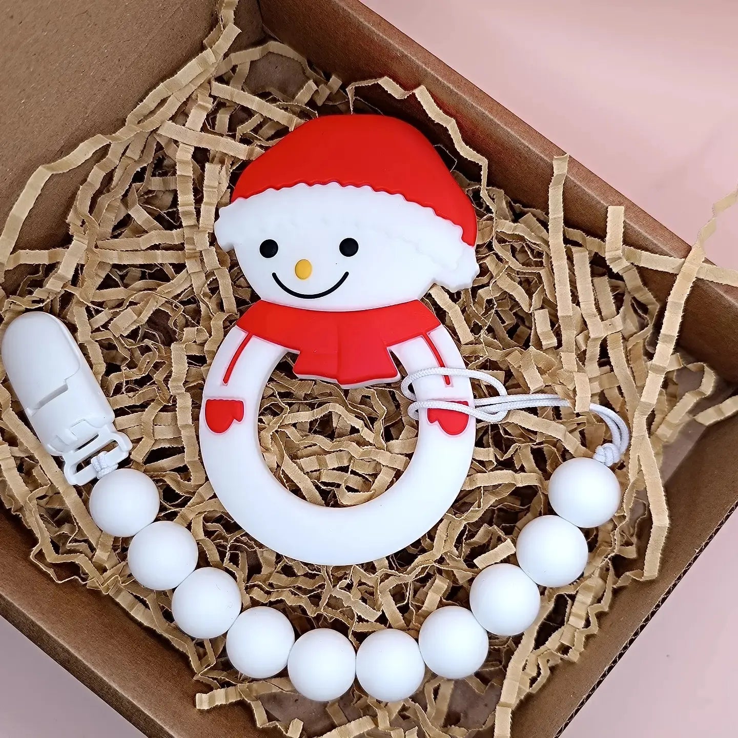 Mini Christmas gift box - snowman