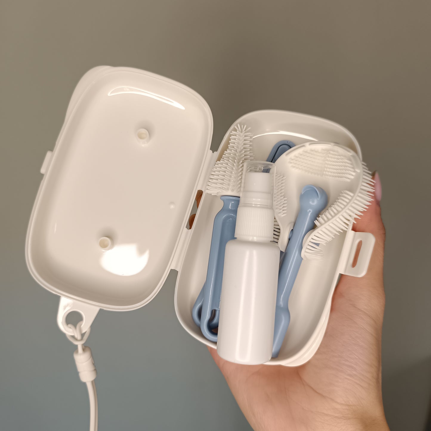 Φορητό κιτ καθαρισμού μπιμπερό 5 σε 1 - Travel size