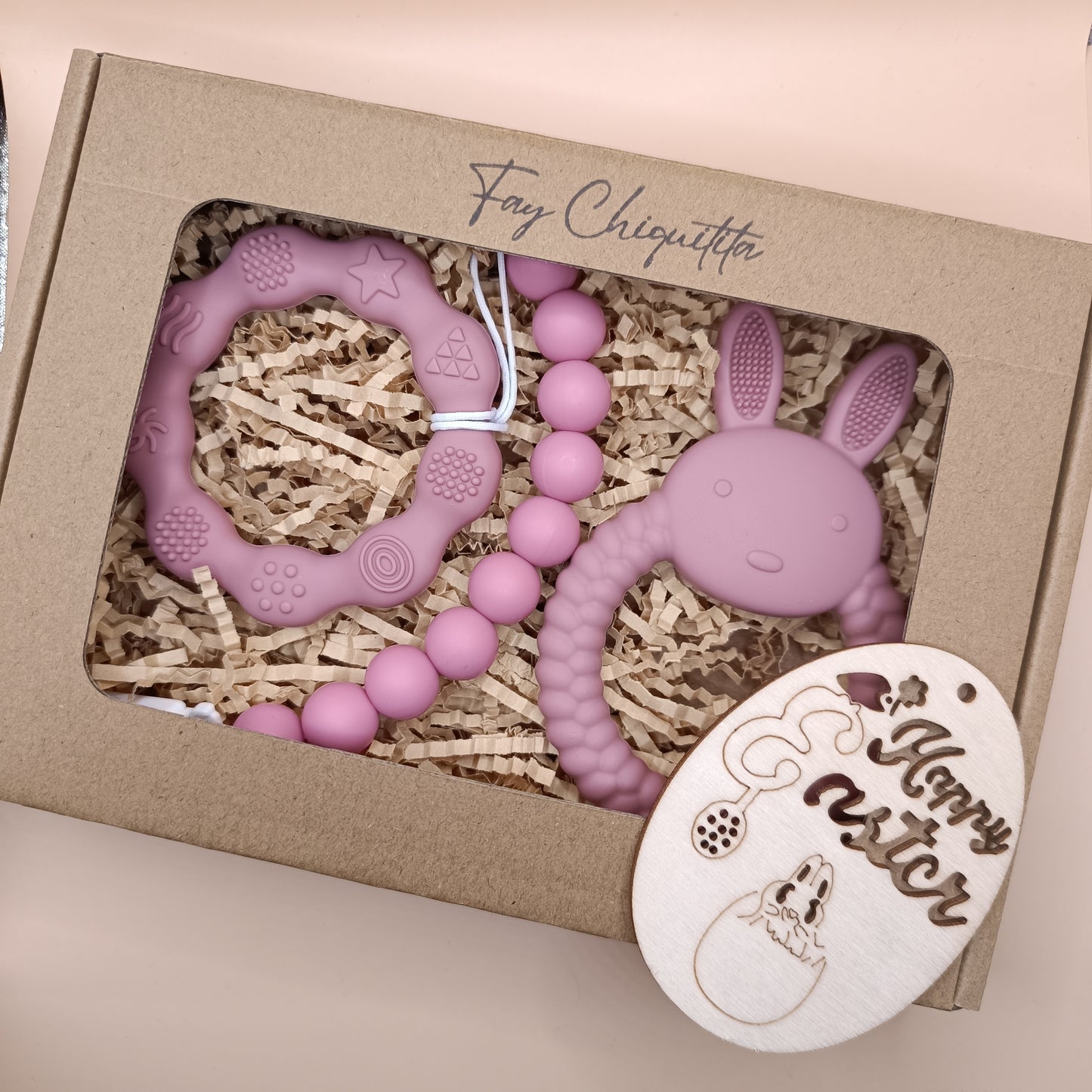 Mini teething gift box - bean paste