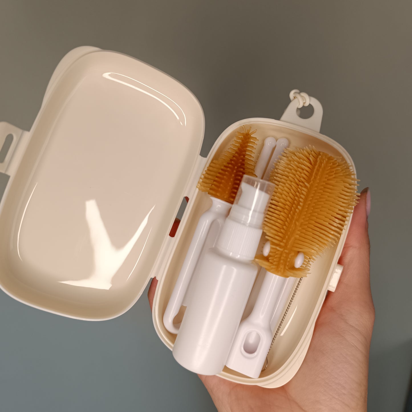 Φορητό κιτ καθαρισμού μπιμπερό 5 σε 1 - Travel size