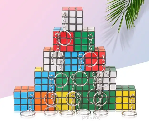 Mini μπρελόκ - Rubik's cube