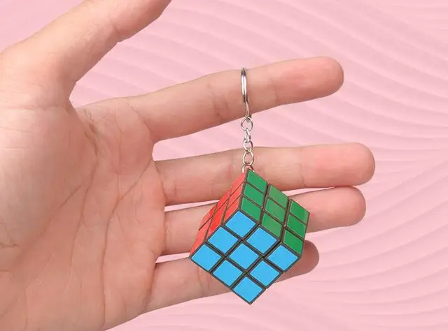 Mini μπρελόκ - Rubik's cube
