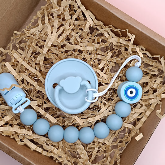 Mini gift box with eye clip