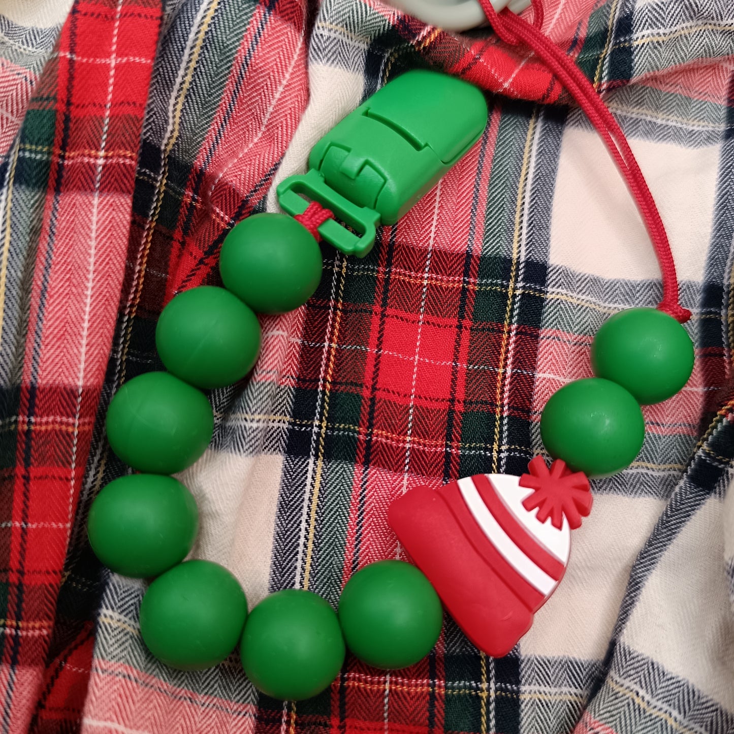 Christmas cap clip