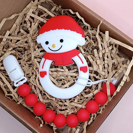 Mini Christmas gift box - snowman