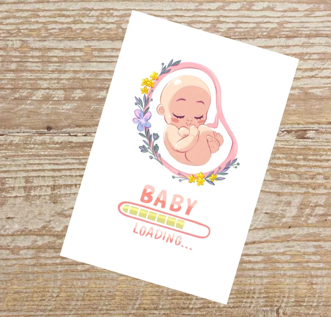 Newborn - wish card