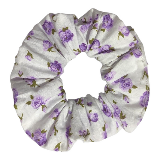 Lavender Rose Scrunchie