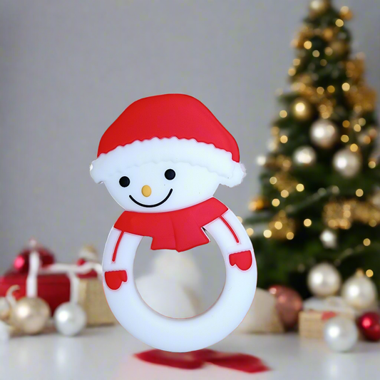 Snowman - Μασητικό Οδοντοφυΐας από σιλικόνη