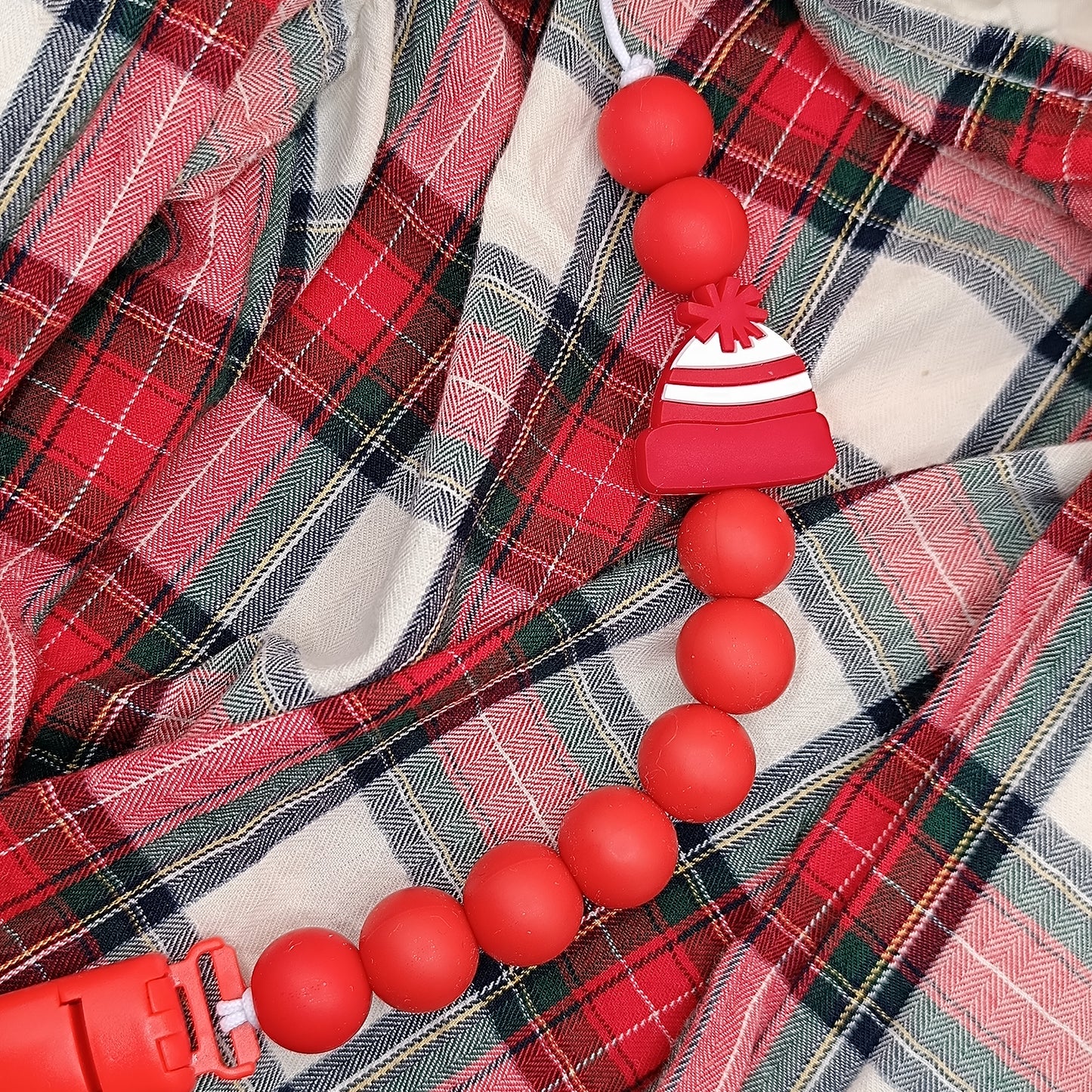 Christmas cap clip