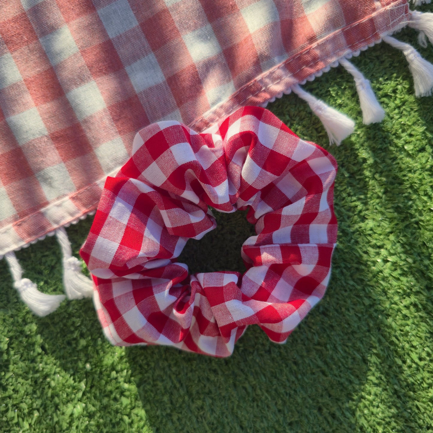 Picnic Love scrunchie